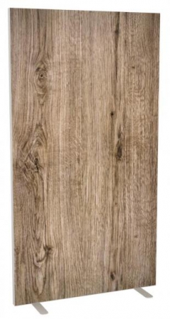Stellwand mit Holzmotiv
